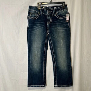 Nwt Miss Me denim capris / “crop” size 25